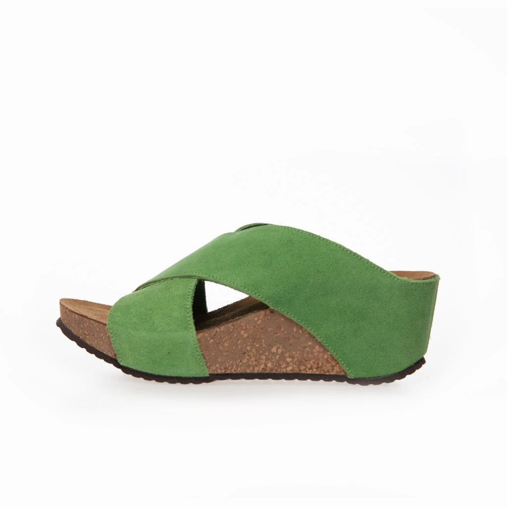FRANCES 23 Suede - LIME (LIME 401)