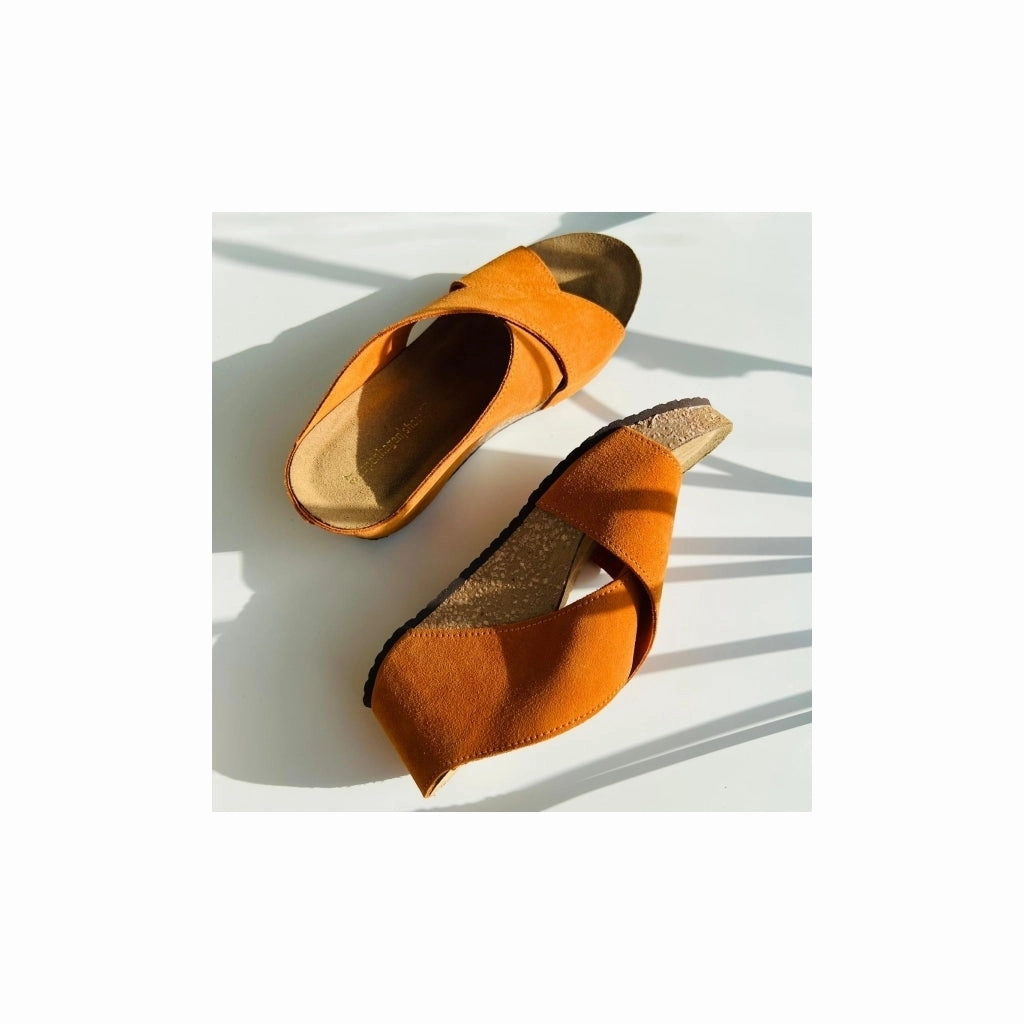 FRANCES 23 Suede - ORANGE (ARANCIO 400)