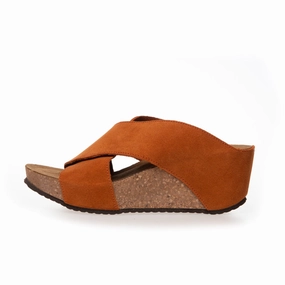 FRANCES 23 Suede - ORANGE (ARANCIO 400)
