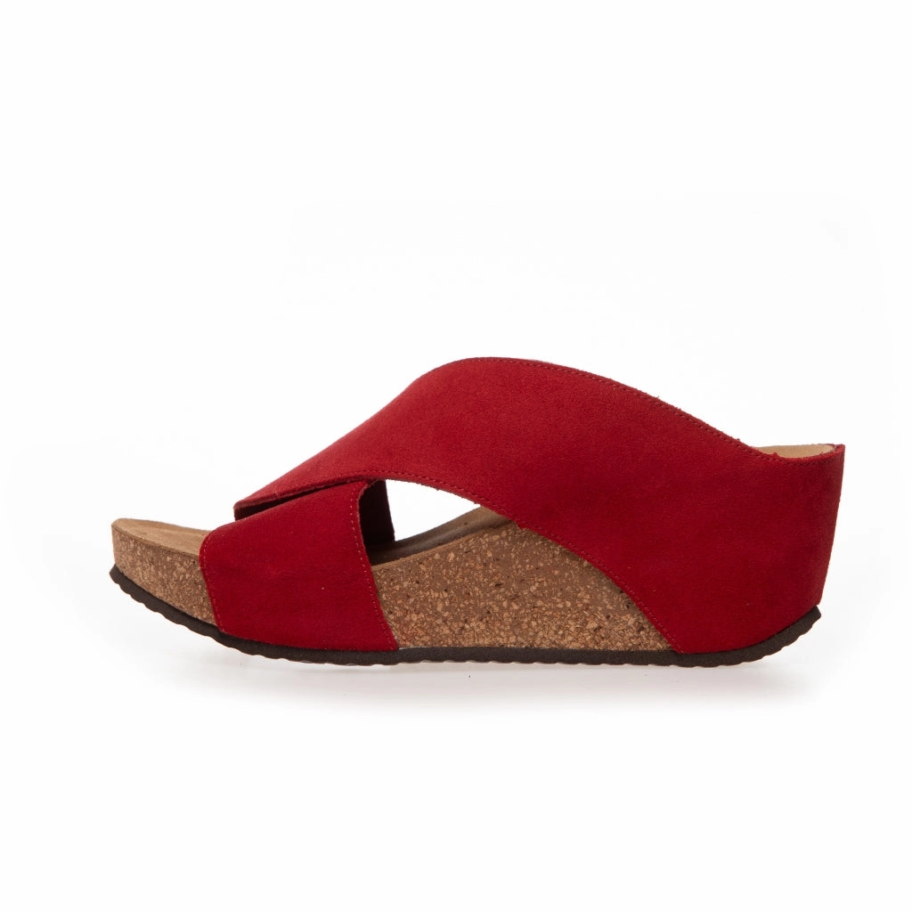 FRANCES 23 Suede - RED