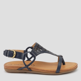 FRONTIER - NAVY LEATHER FINAL SALE