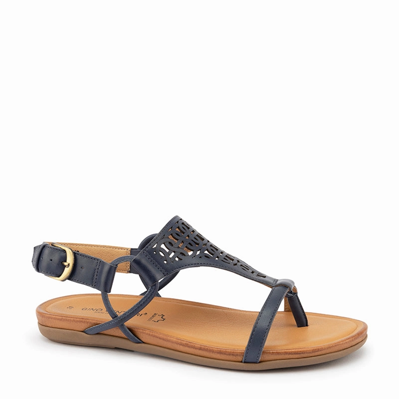 FRONTIER - NAVY LEATHER FINAL SALE