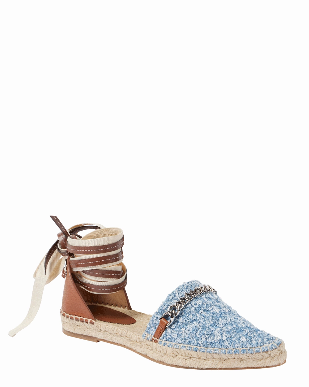 Gaia Boucl Espadrille in Denim