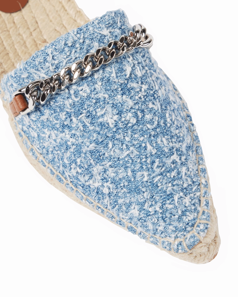 Gaia Boucl Espadrille in Denim