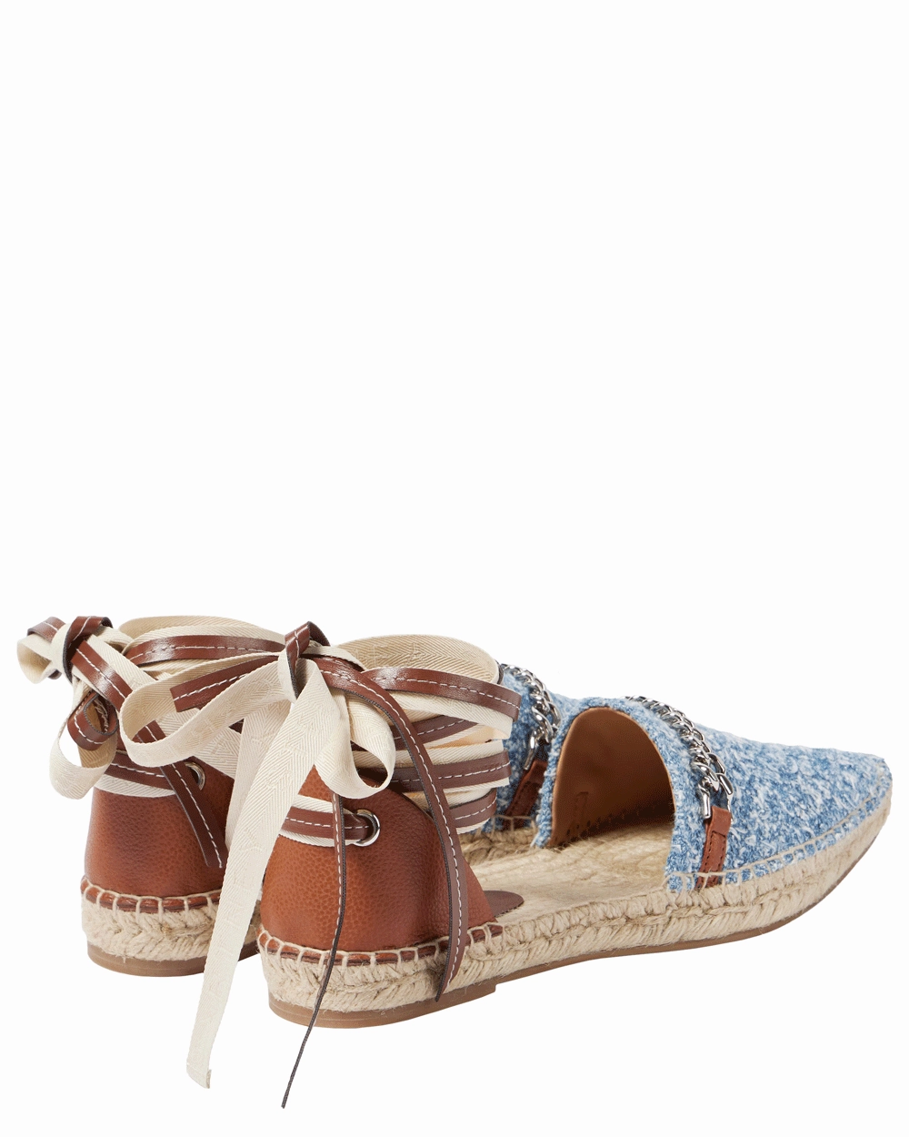 Gaia Boucl Espadrille in Denim