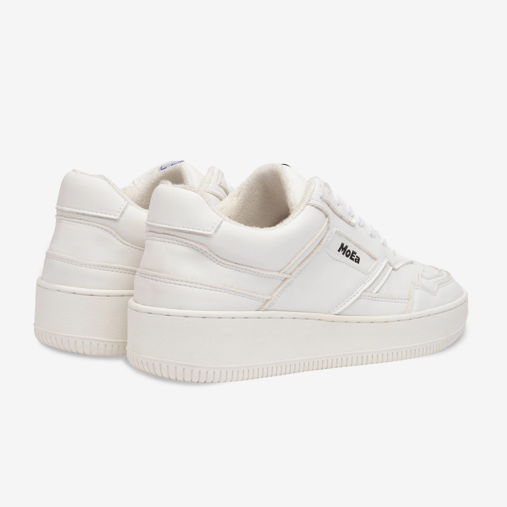 GEN1 Sneaker in White Plant Leather from MoEa