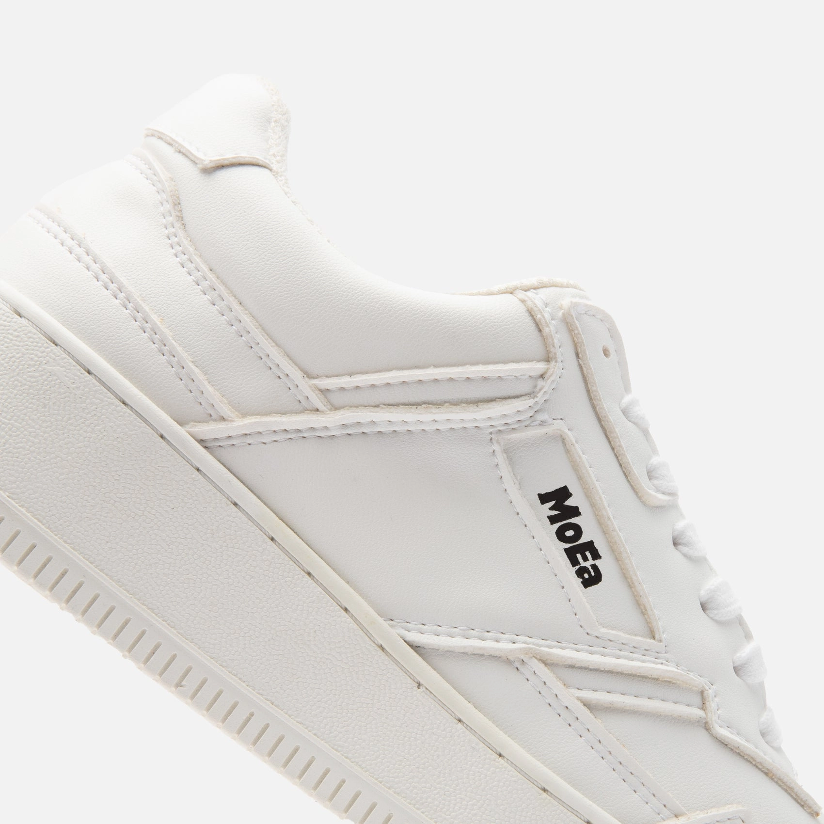 GEN1 Sneaker in White Plant Leather from MoEa