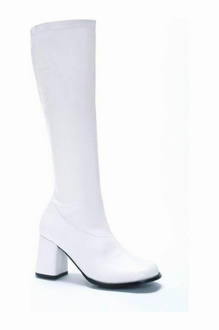 GOGO GoGo Boot  | White Patent
