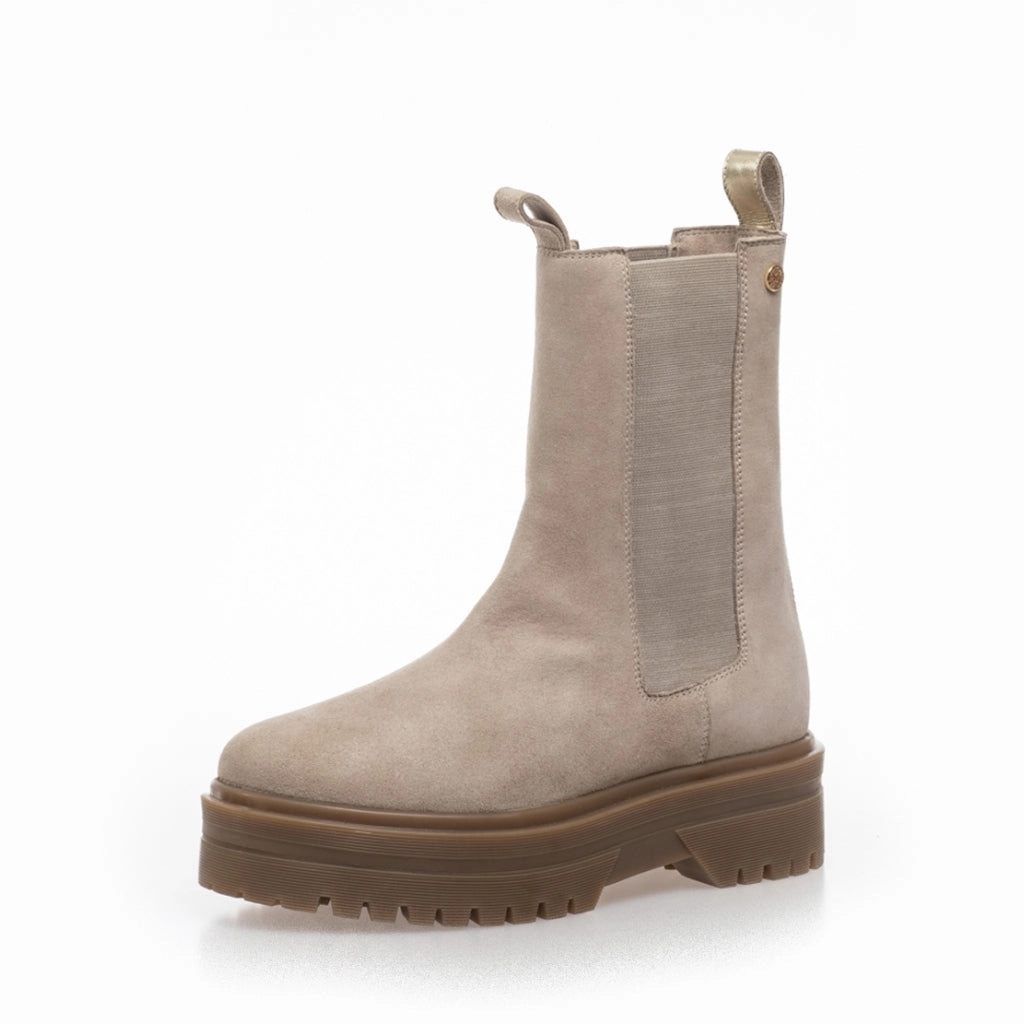 GOING SUEDE 22 - Beige suede