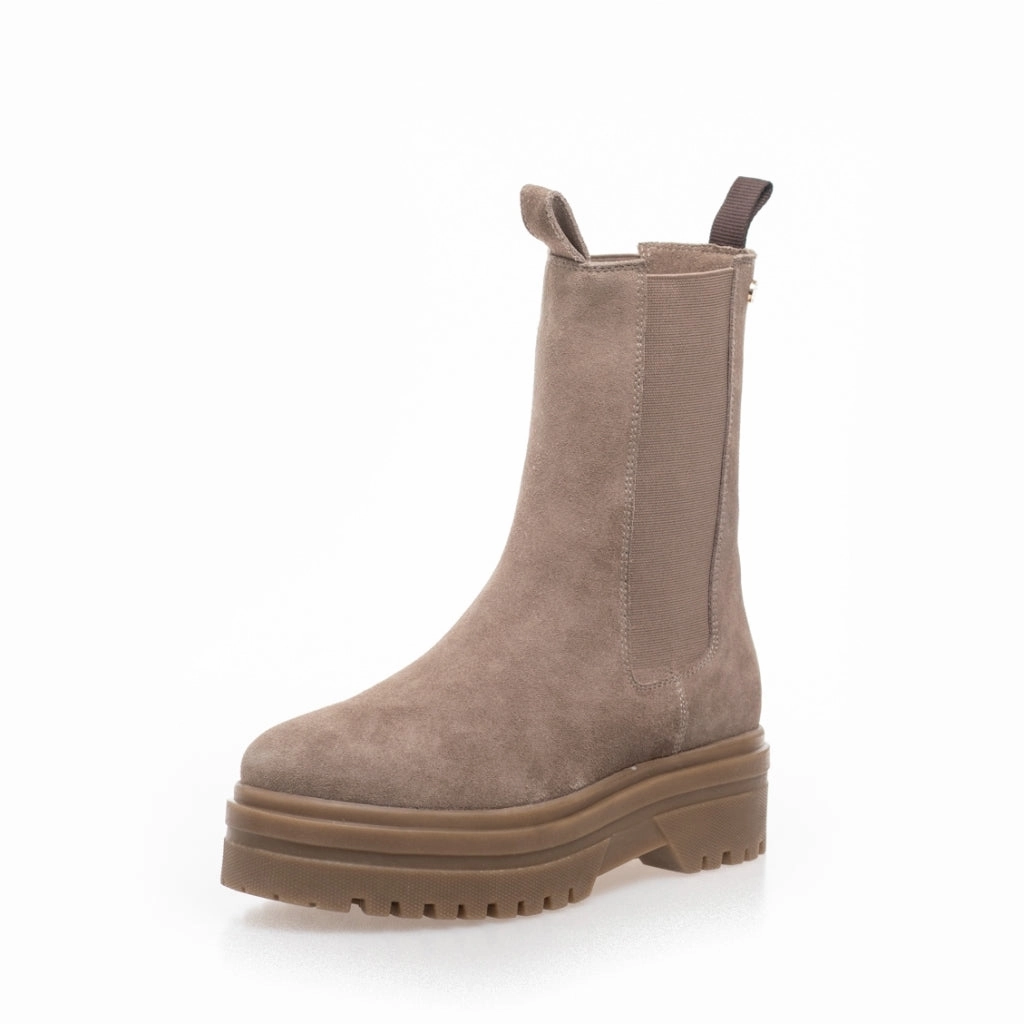 GOING SUEDE 22 - Taupe suede