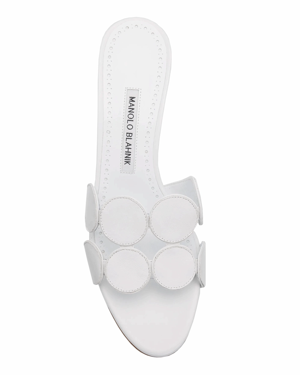 Haribalmu Circle-Cut 50 Sandal in White