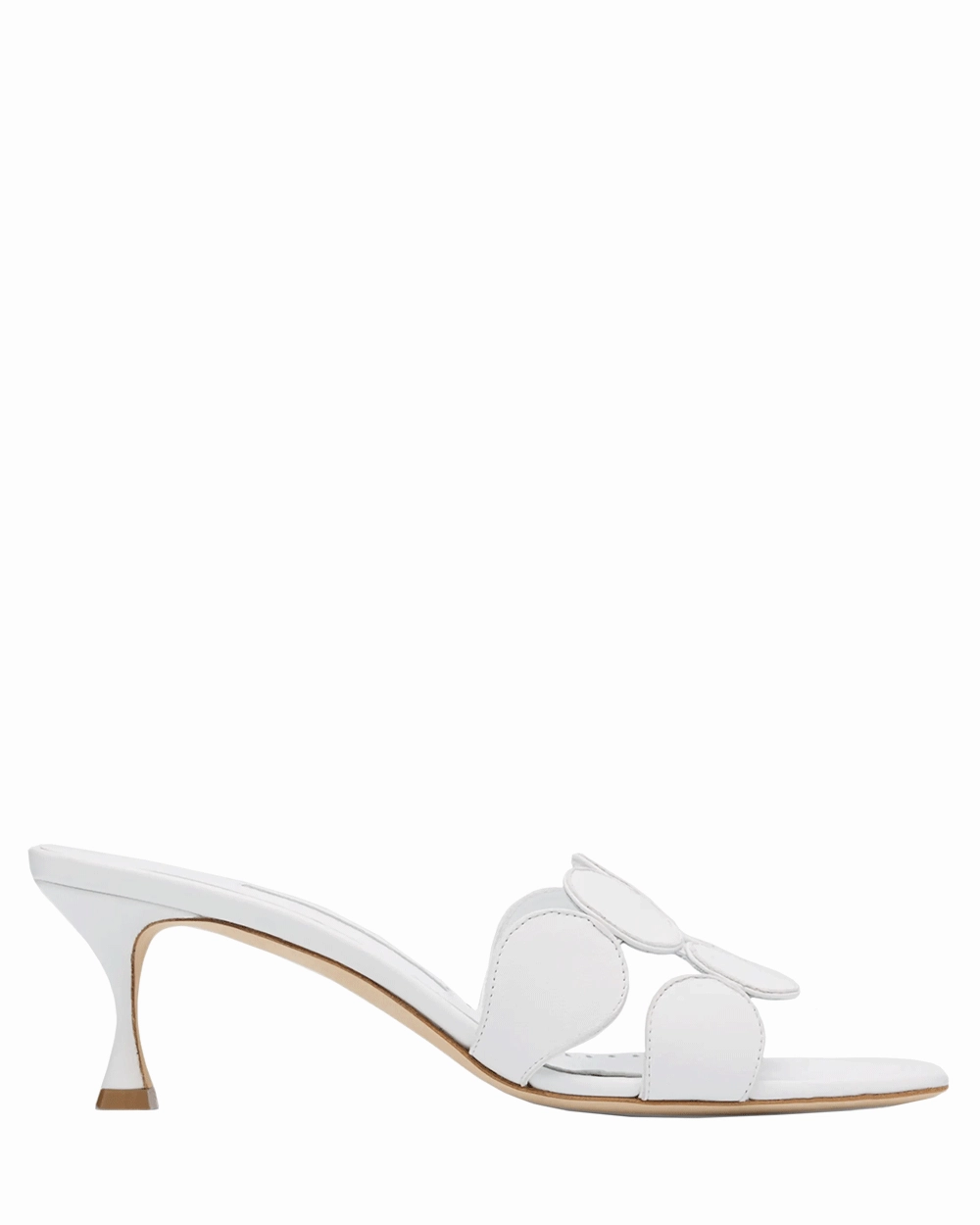 Haribalmu Circle-Cut 50 Sandal in White