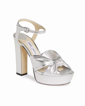 Heloise 120 Platform in Silver