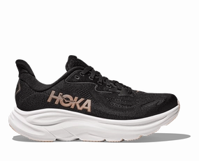 HOKA ONE ONE CLIFTON 10 - BLACK & ROSE GOLD