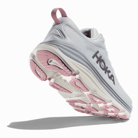 HOKA ONE ONE GAVIOTA 5 - WIDE - GREY & PINK - 1134270SCP