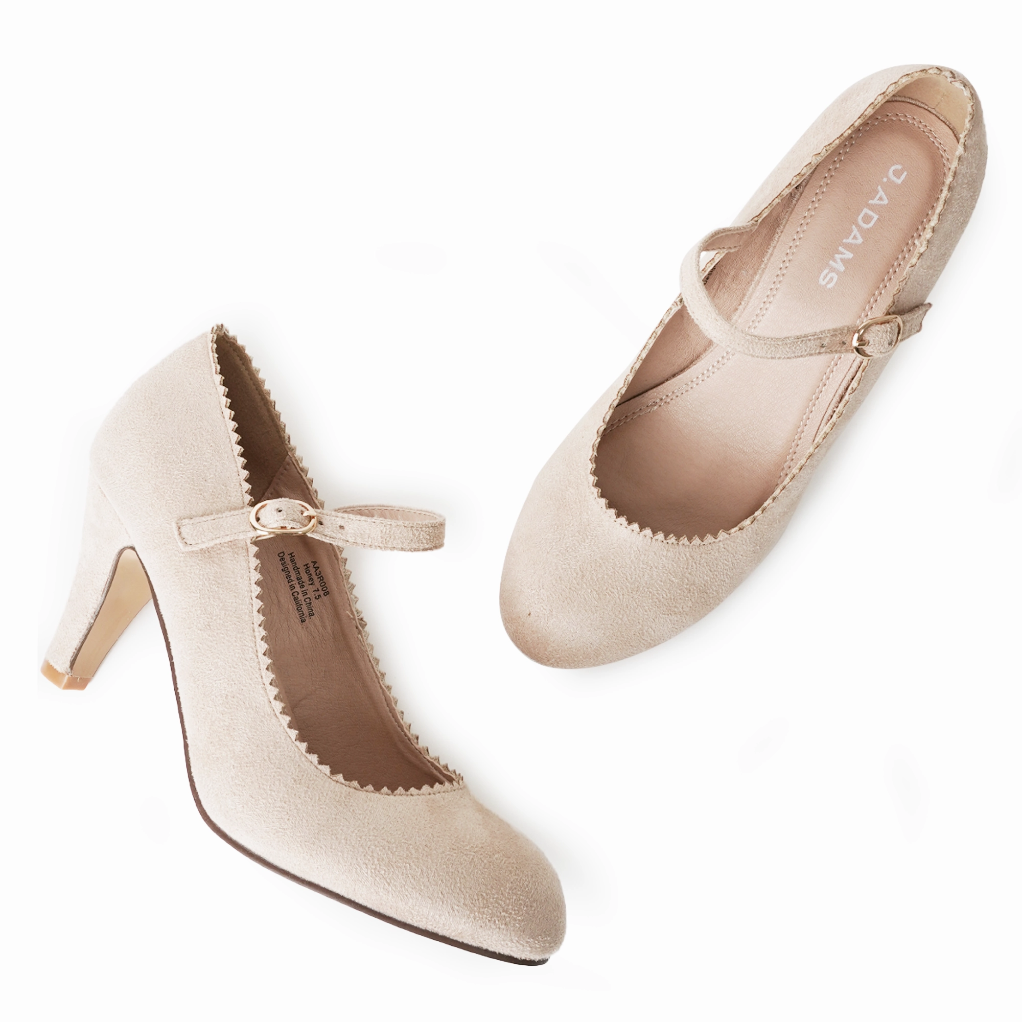 Honey | Beige Suede