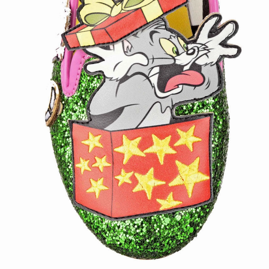 Irregular Choice Peek A Boo X Tom & Jerry Flats For Women