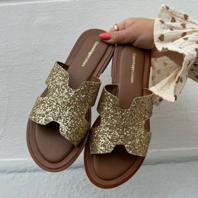 IVY - GOLD GLITTER
