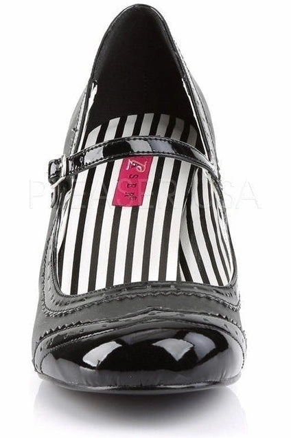 JENNA-06 Pump  | Black Patent