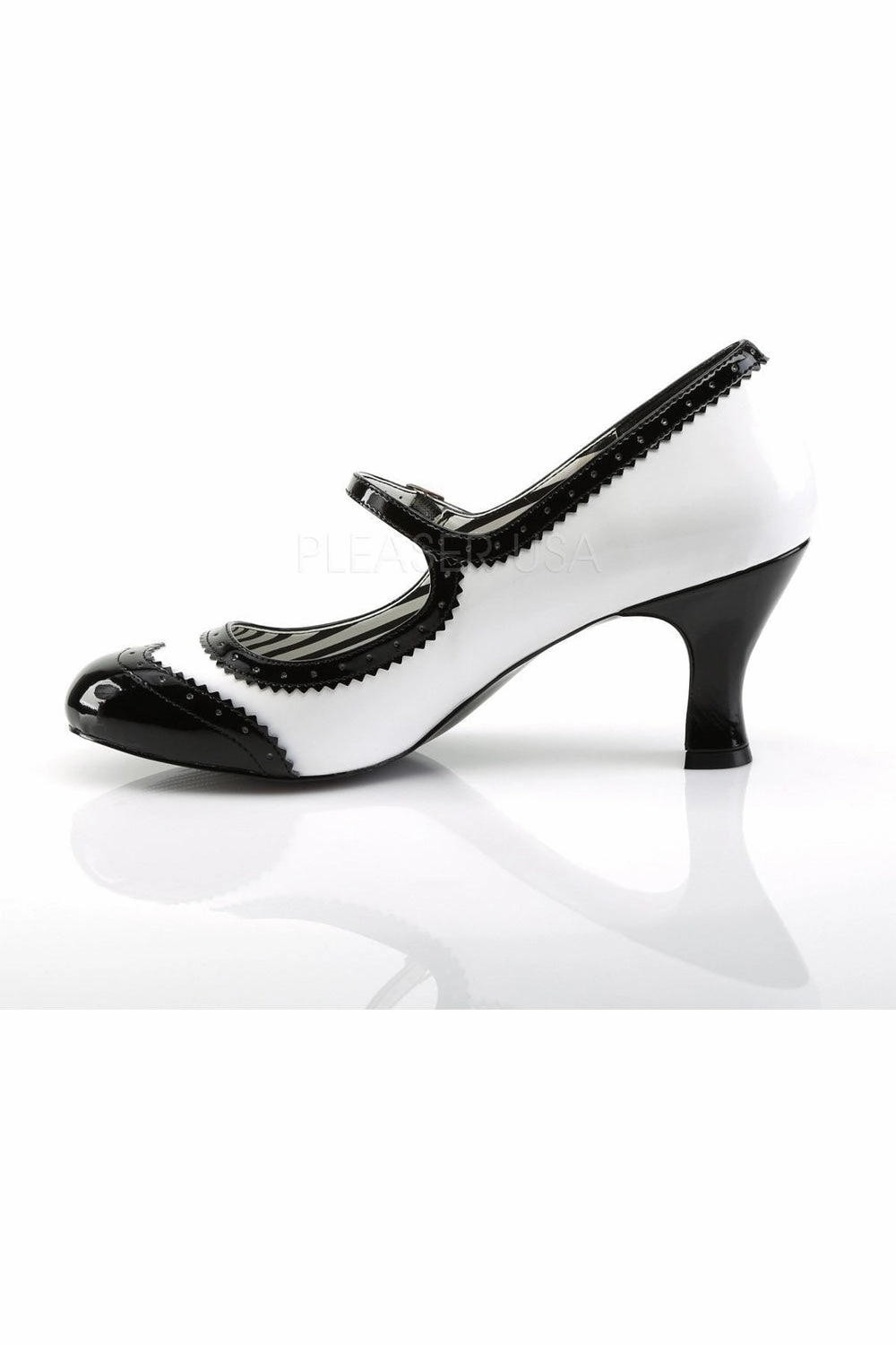 JENNA-06 Pump  | Black Patent