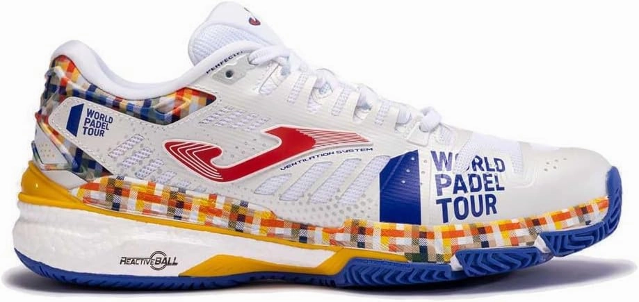 Joma Padel Shoes for Women Slam Lady, World Padel Tour Clay
