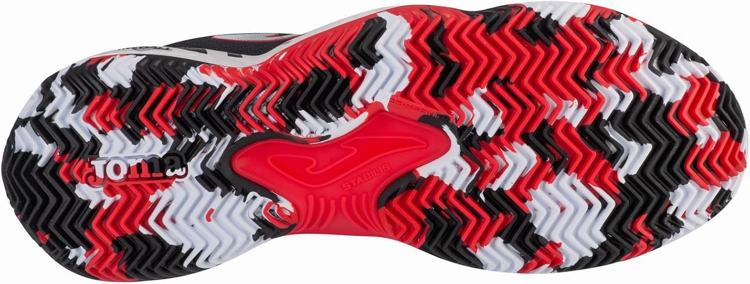 Joma Padel Shoes Unisex  Comfortable, Light for Training and Competition, A1 Padel Circuit Special Edition (Black)