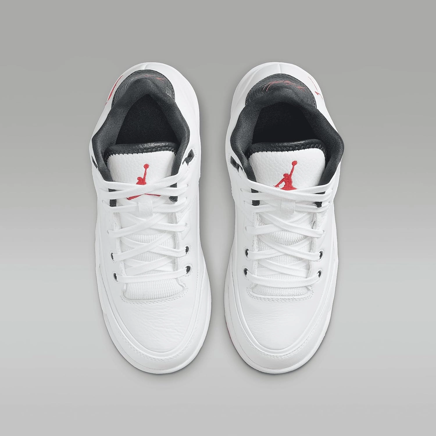 Jordan Flight Origin 3 Big Kids' Shoes (IB3692-100, White/Black/Gym Red)