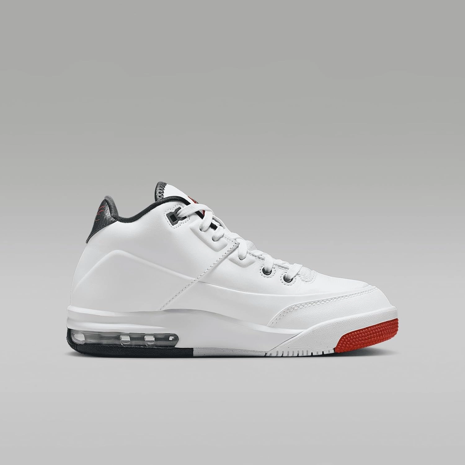 Jordan Flight Origin 3 Big Kids' Shoes (IB3692-100, White/Black/Gym Red)