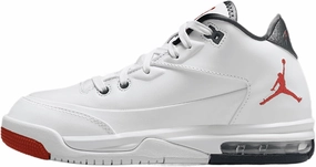 Jordan Flight Origin 3 Big Kids' Shoes (IB3692-100, White/Black/Gym Red)