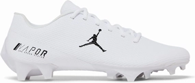 Jordan Vapor Edge Speed 360 CV1671-103 White-Black Men's Football Cleats 15 US
