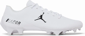 Jordan Vapor Edge Speed 360 CV1671-103 White-Black Men's Football Cleats 15 US
