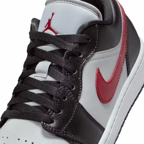 Jordan Women's Air 1 Low Wolf Grey/Gym Red-Black-White (DC0774 062) - 11