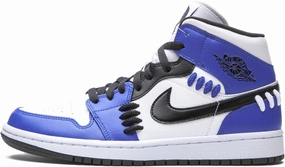 Jordan Womens Air 1 Mid WMNS CV0152 401 Sisterhood - Game Royal - Size 8W