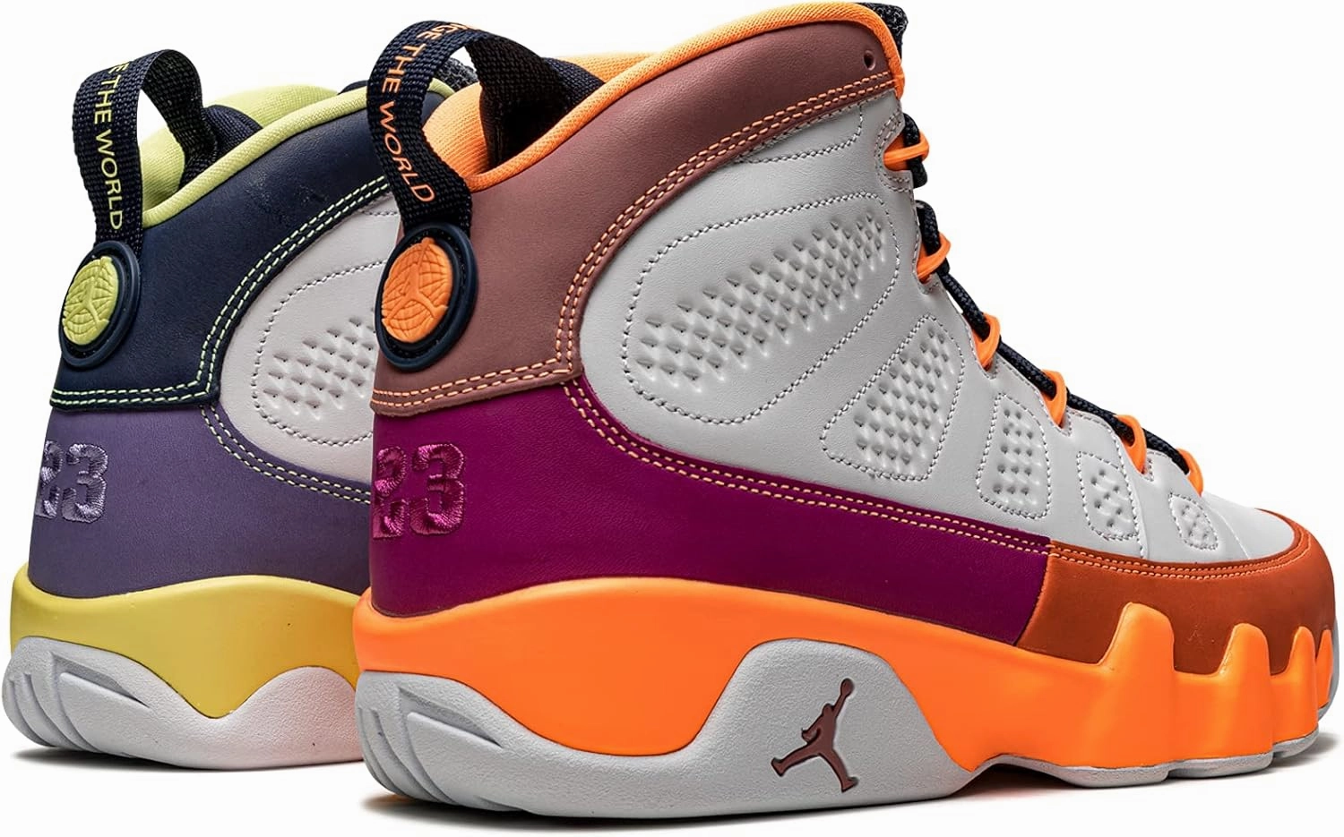 Jordan Womens Air 9 Retro CV0420 100 Change The World - Size