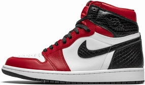 Jordan Womens Air Jordan 1 High Retro WMNS CD0461 601 Satin Snake - Size 10W
