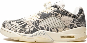 Jordan Womens Air Jordan 5 Low DA8016 100 Expression - Size 10W