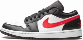 Jordan Womens WMNS Air 1 Low DC0774 004 Siren Red/Black/White - Size 6.5W