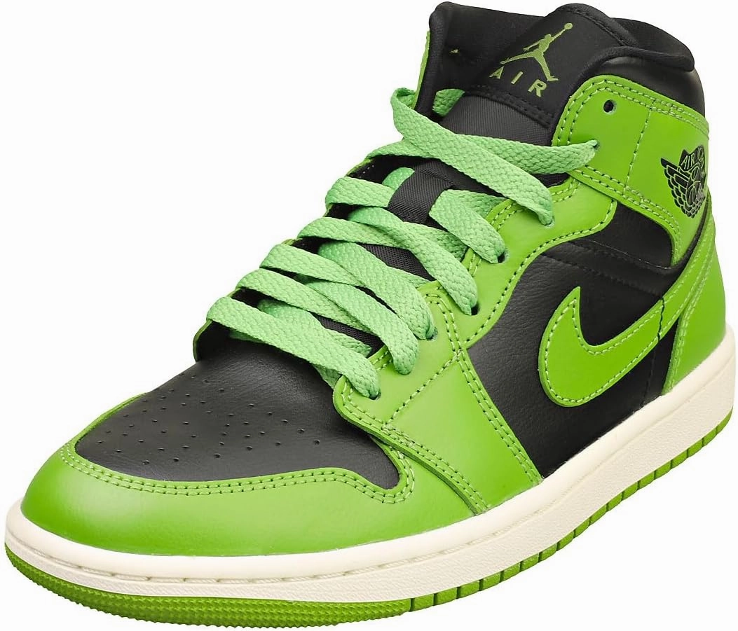 Jordan Womens Wmns Air 1 Mid BQ6472 031 Altitude Green - Size 6W