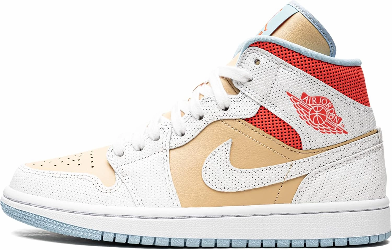 Jordan Womens WMNS Air 1 Mid SE CZ0774 200 Sesame - Size 7.5W