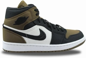 Jordan Womens WMNS Air 1 Mid SE DV0427 301 Olive Toe - Size 6.5W