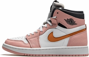 Jordan Womens WMNS Air Jordan 1 High Zoom CM CT0979 601 Pink Glaze - Size 9.5W