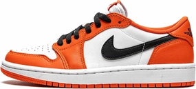 Jordan Womens WMNS Air Jordan 1 Low CZ0775 801 Starfish - Size 12W