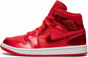 Jordan Womens WMNS Air Jordan 1 Mid DH5894 600 Pomegranate - Size 5.5W