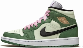 Jordan Womens WMNS Air Jordan 1 Mid SE CZ0774 300 Dutch Green - Size 5.5W