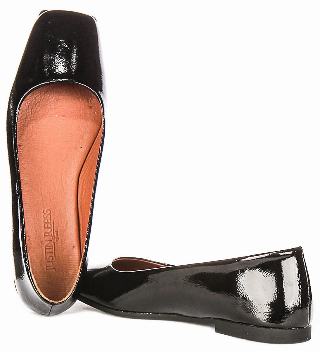 Justinreess England Giselle In Black Patent For Women