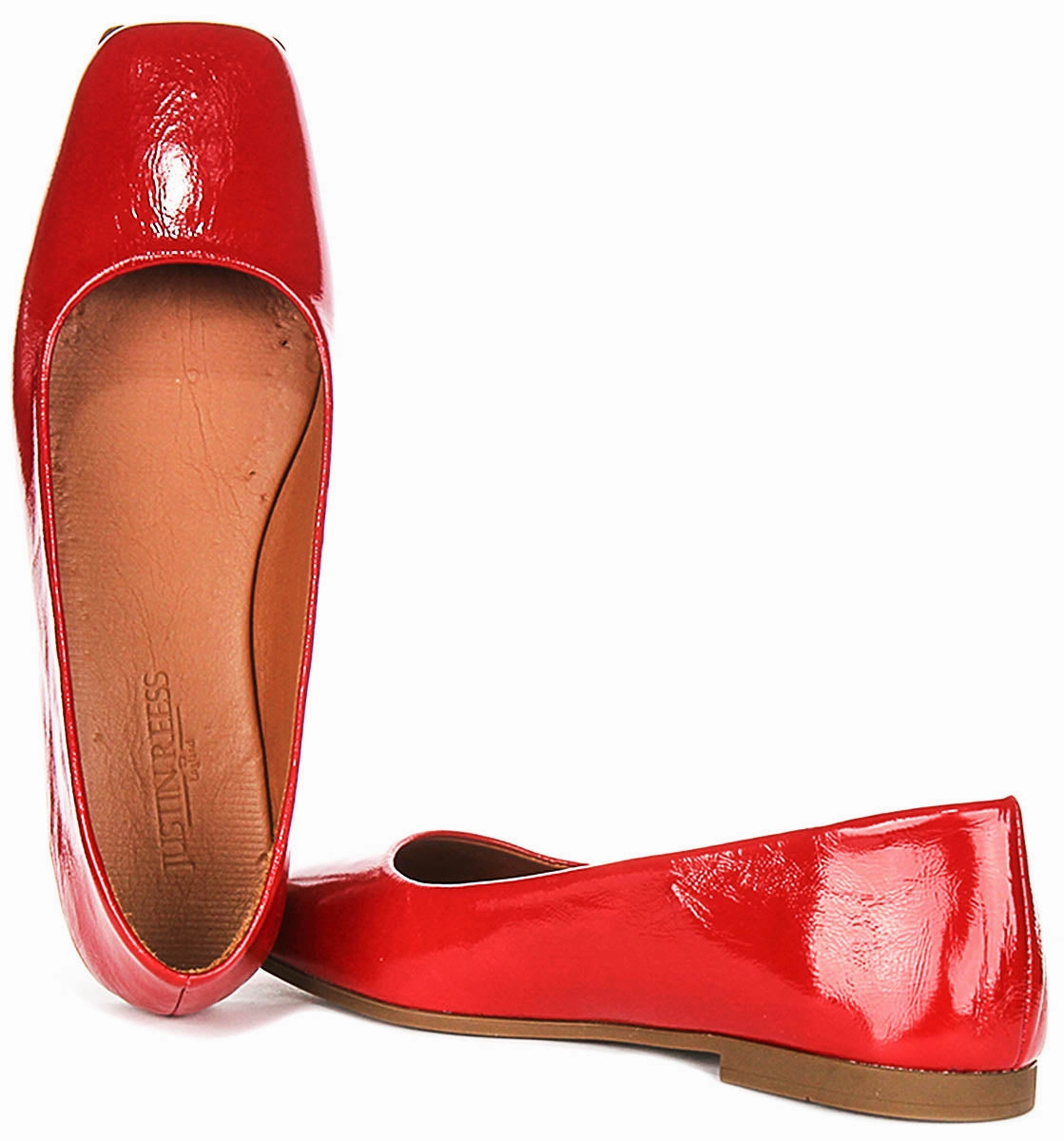 Justinreess England Giselle In Red Patent For Women