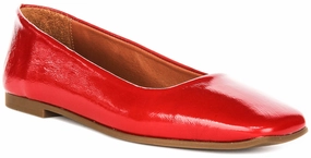 Justinreess England Giselle In Red Patent For Women