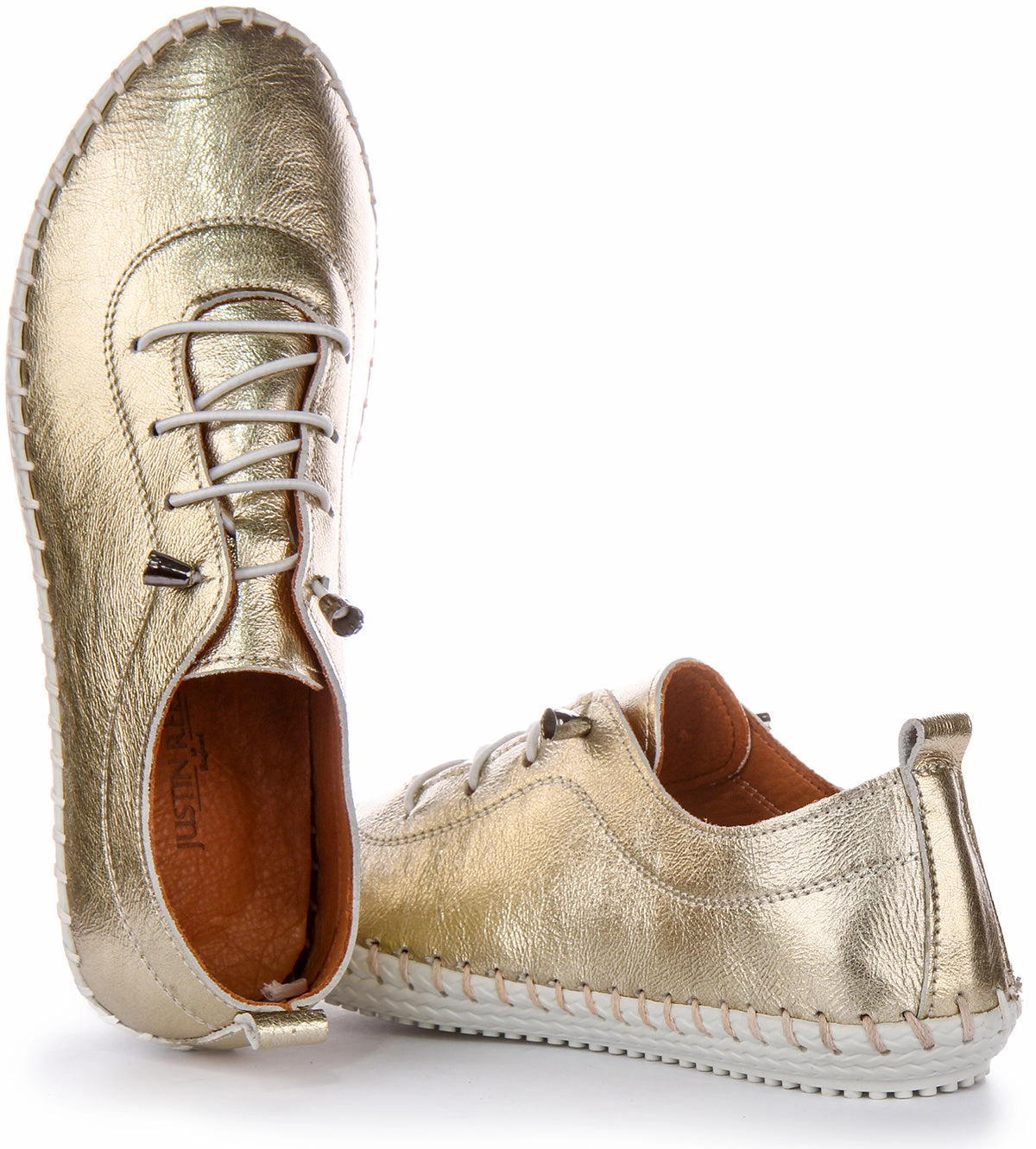 Justinreess England Lexi 2 In Gold For Women