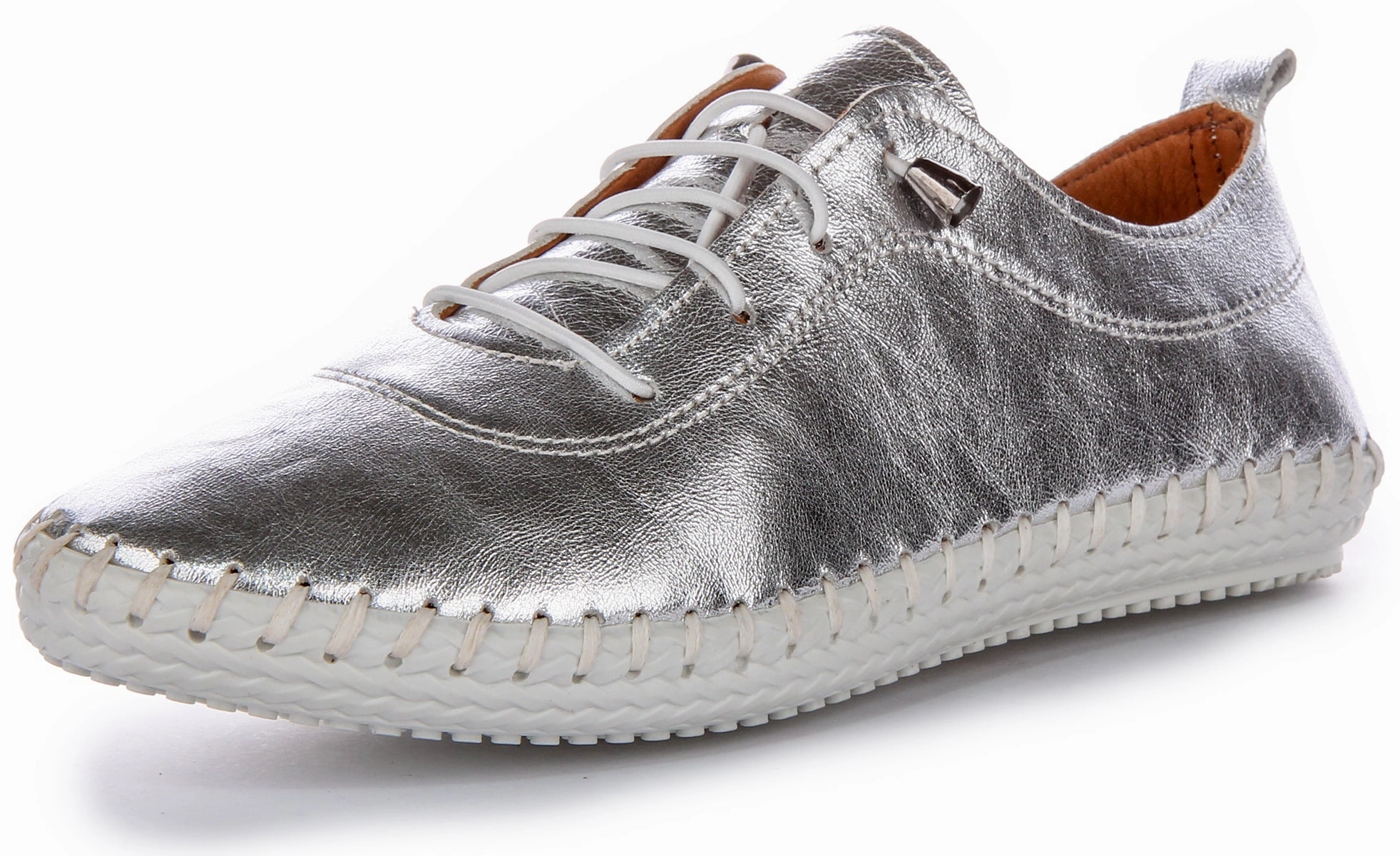 Justinreess England Lexi 2 In Silver For Women