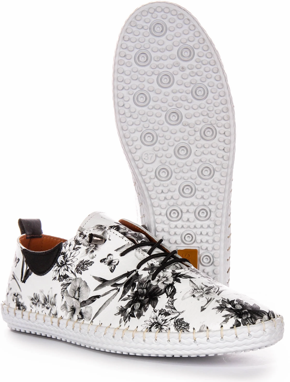 Justinreess England Lexi 3 In White Black For Women